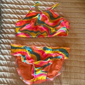 Girls two piece swimsuit